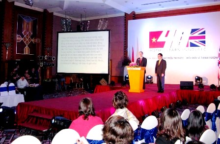 Inician actividades conmemorativos de 40 años de relaciones Vietnam- Reino Unido